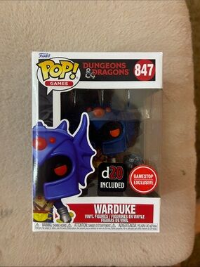 Funko Pop! Dungeons & Dragons Warduke Vinyl Figure - Blue, Red, Black